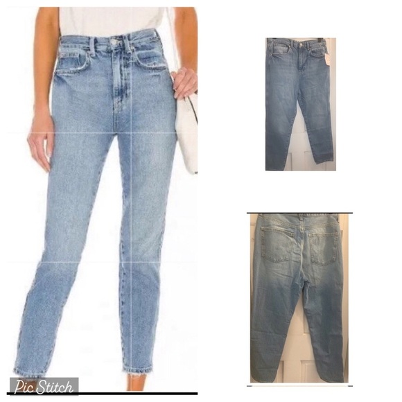 We the Free by FP  NWT Women's Out West Blue Denim Pockets Stovepipe Jea… - Picture 2 of 12